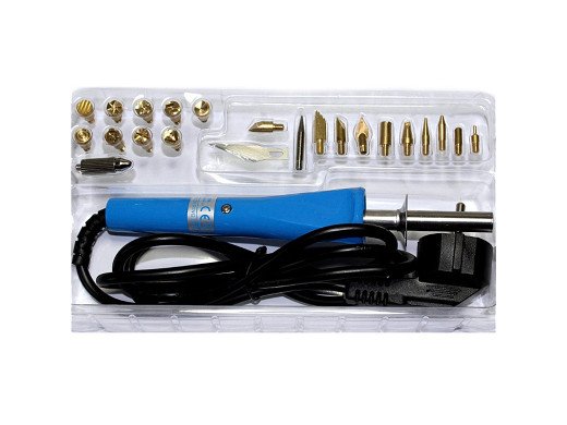 ПИРОГРАФ SOLDER ZD-972 30W КОМПЛЕКТ С 26 ЧОВКИ