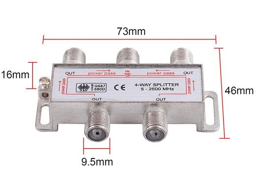 Сплитер  4way MAG-1507