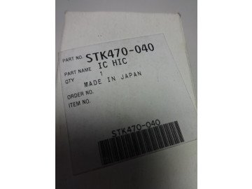 STK470-040