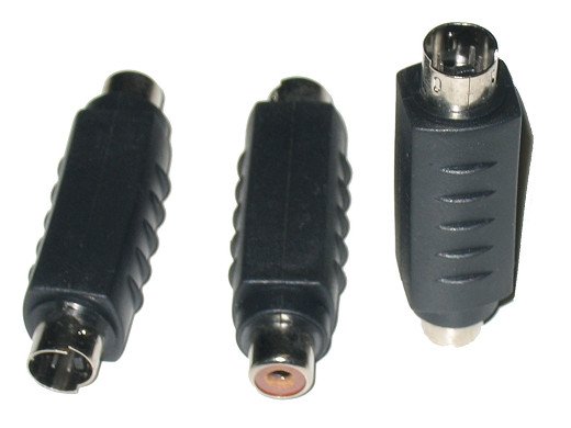 Букса Adapter, RCA F-SVHS 4pin Male