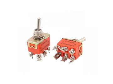SWITCH CK KN3C-202A ON-ON 6pins E-TEN1321