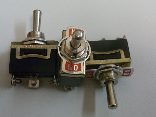 Ключ единичен CK KN3-3 ON/OFF/ON 3PIN E-TEN1022