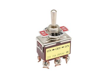 SWITCH CK KN3C-223A ON-OFF-(ON) 6pins RESET
