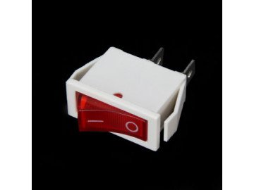 SWITCH KCD3 2P ON-OFF  GREEN/RED