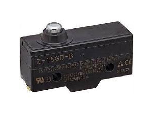 Краен прекъсвач с лост 123мм 15A/250VAC