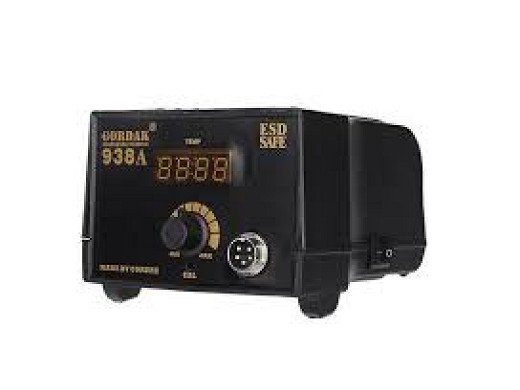 Станция за запояване с терморегулатор и LED дисплей GORDAK 938B