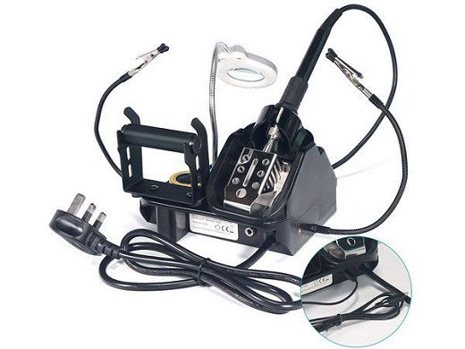 Поялник с терморeгулатор WEP-926 LED4 9IN1