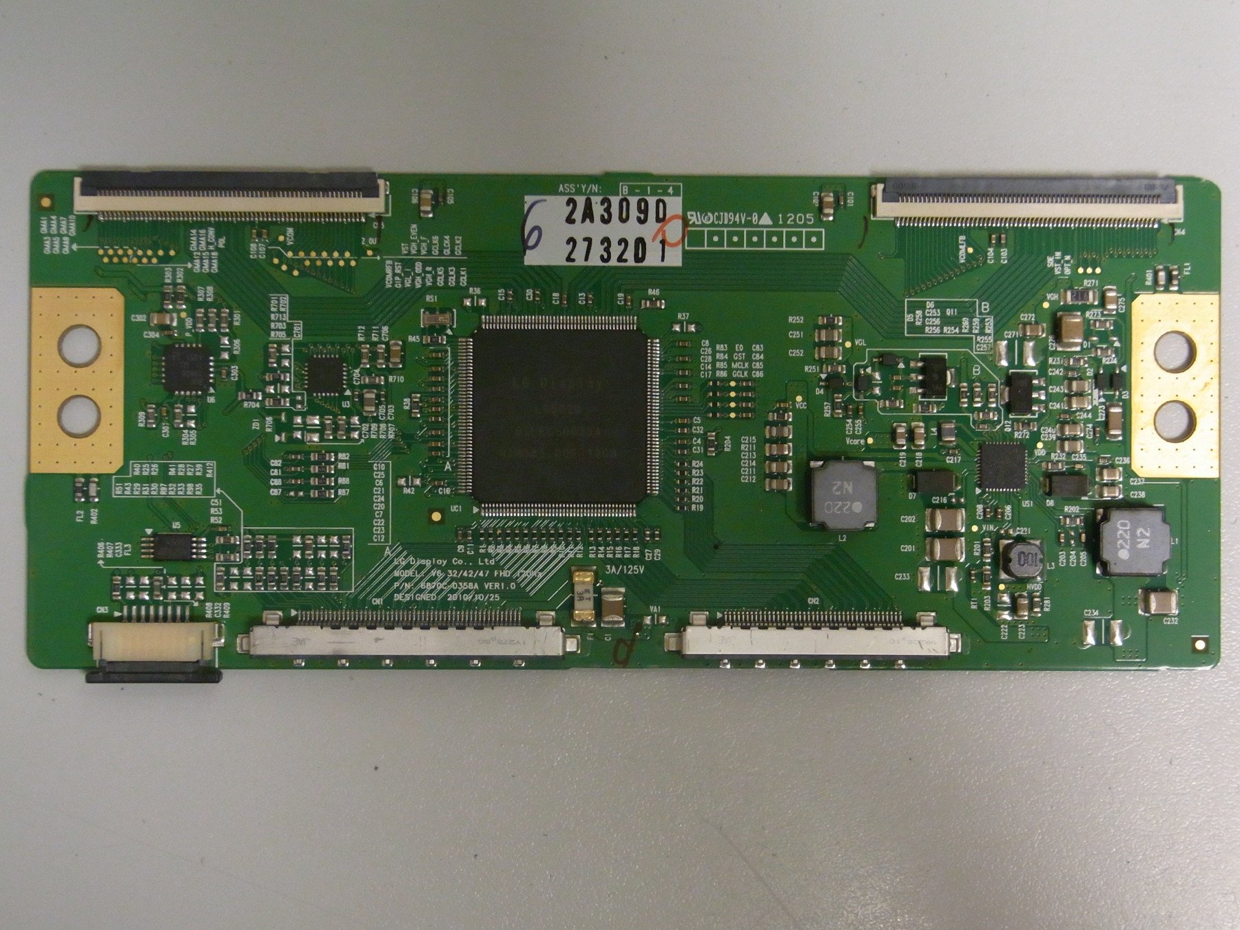Платка T-CONTROL BOARD 6870C-0358A 6871L-2732D - КСП Електроникс