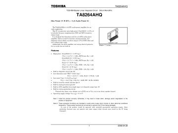 Интегрална схема  TA8264AHQ   LS