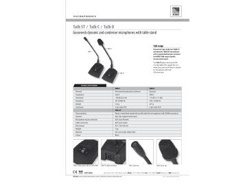 Говорител TALK ST gooseneck microphone table stand