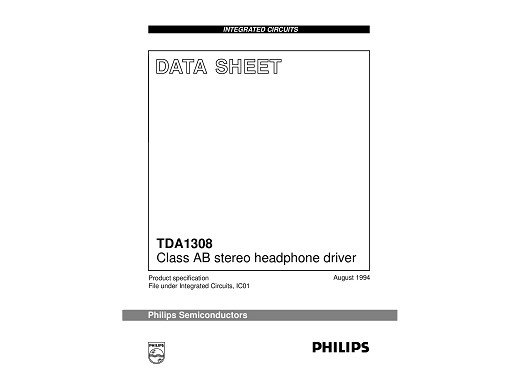 Интегрална схема TDA1308 SO-8 - КСП Електроникс