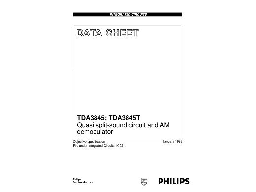 Интегрална схема TDA3845 - КСП Електроникс