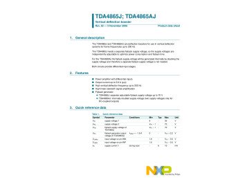 Интегрална схема  TDA4865AJ SOT524-1 DBS7 P