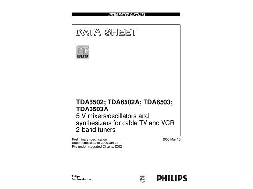 Интегрална схема TDA6503ATS SSOP-28