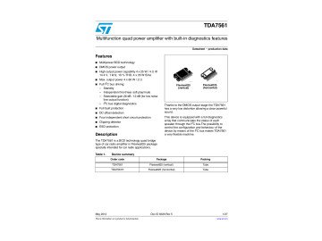TDA7561 HZIP-25