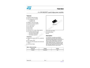 TDA7854  SQL-25