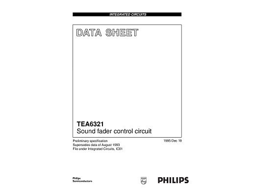Интегрална схема  TEA6321T  SMD