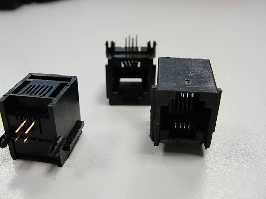 Букса TEL.SOCKET 4pins