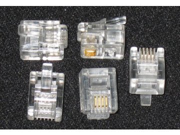 TELEPHONE PLUG RJ11 6P4C