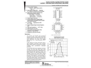 TLC274AC /TS274AC SO-14