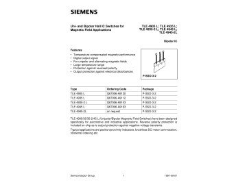 Интегрална схема TLE4905G SOT-89