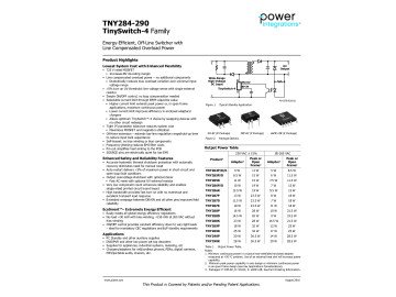 Интегрална схема  TNY285DG SO-8