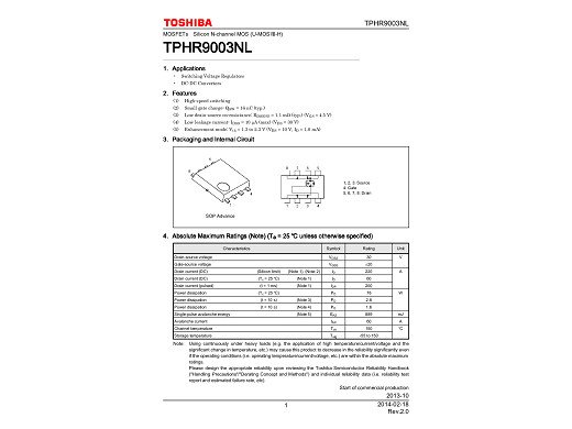 TPHR9003NL SOP-8