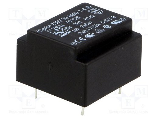 Трансформатор   2X6V 0.35VA