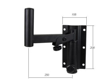 СТОЙКА ЗА ТОНКОЛОНА ЗА СТЕНЕН МОНТАЖ 25cm KLN-01