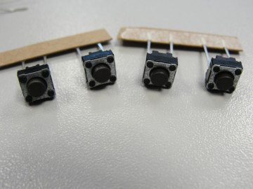 Tact Switch 2P 6x6x3mm