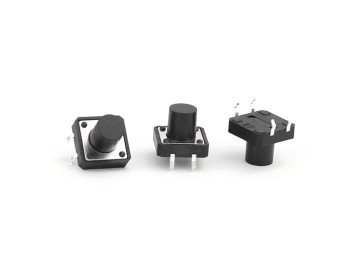 Tact Switch 4P 12x12 h10mm