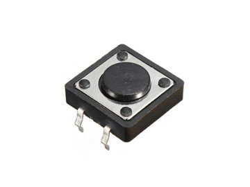 Бутон 4P 12x12 h3.5mm  пъпка 0mm