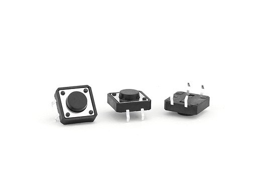 Бутон 4P 12x12 h5mm  пъпка 2mm SW M101