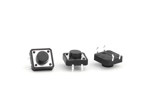 Бутон 4P 12x12 h6mm  пъпка 3mm