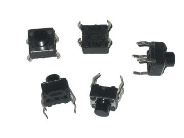 Tact Switch 4P 6x6 h6.5mm