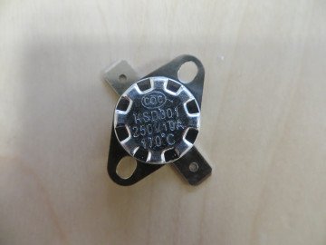 Thermostat 170'C KSD301G 10A NC