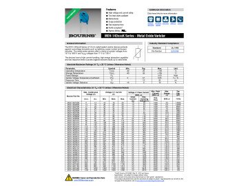 VARISTOR 14D821K 14mm
