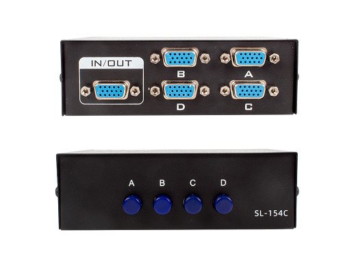 4-портов VGA превключвател S-Link SL-154C