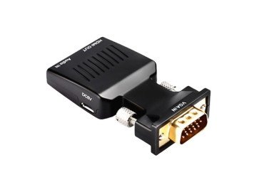 КОНВЕРТОР VGA IN+Audio To HDMI OUT HD