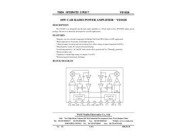 Интегрална схема  YD1028=TDA1028  TO-220-9