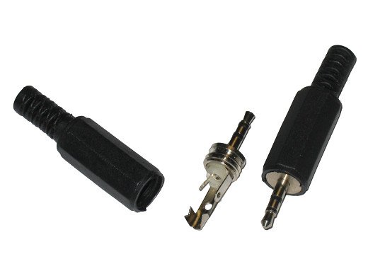 Букса 2.5mm stereo jack JC-024
