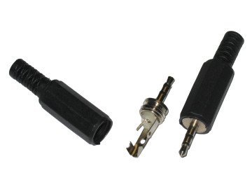 Букса 2.5mm stereo jack JC-024