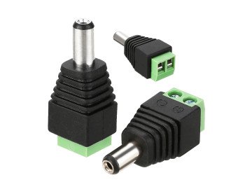 YM-1241 DC PLUG 5.5*2.1mm с лустър клема