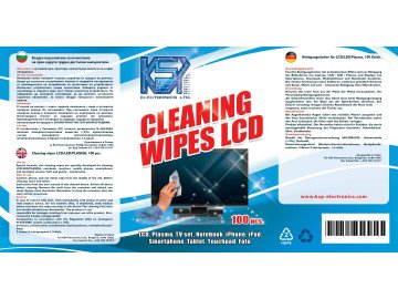 Почистващи кърпички за монитори