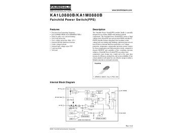 Интегр.схема  KA1M0880F