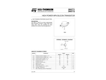 2N3772G TO-3