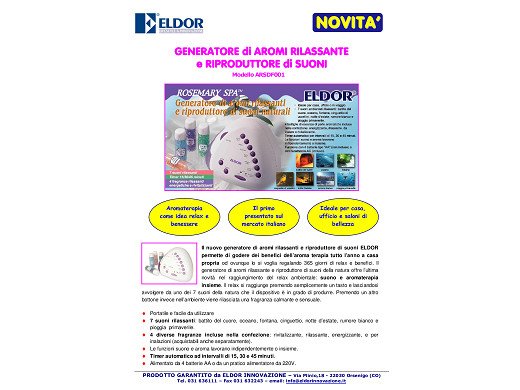 AROMA ROSEMARY SPA ARSDF001