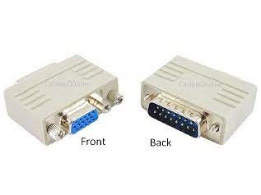 Adapter DB15 male to VGA female
