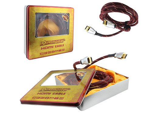 Кабел HDMI-HDMI 5m 4K Gold