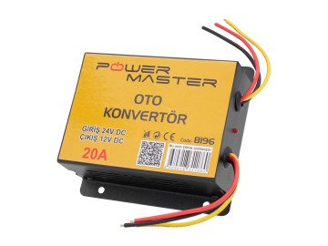 DC-DC Конвертор от 24V на 12V / 20A